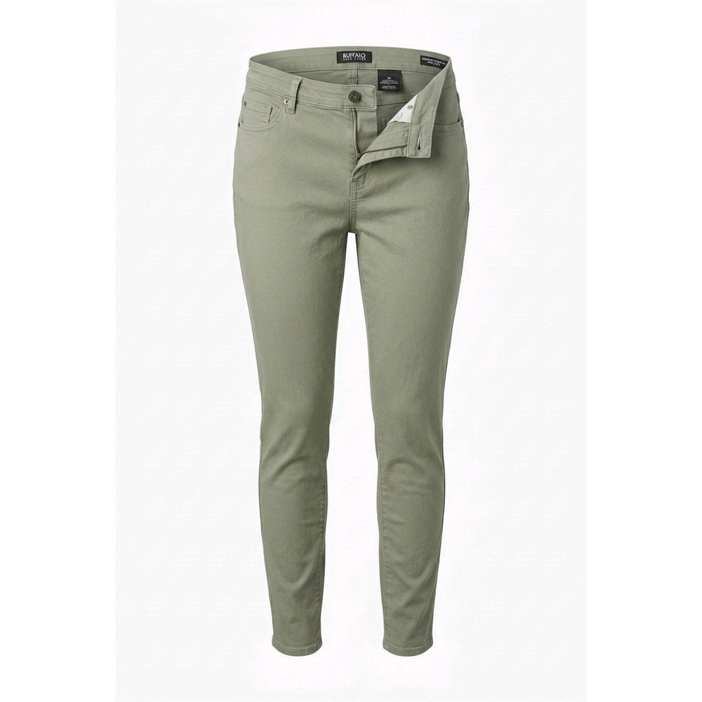 Buffalo David Bitton Havana High Rise Ankle Skinny Pants Sage Green Size 10/30